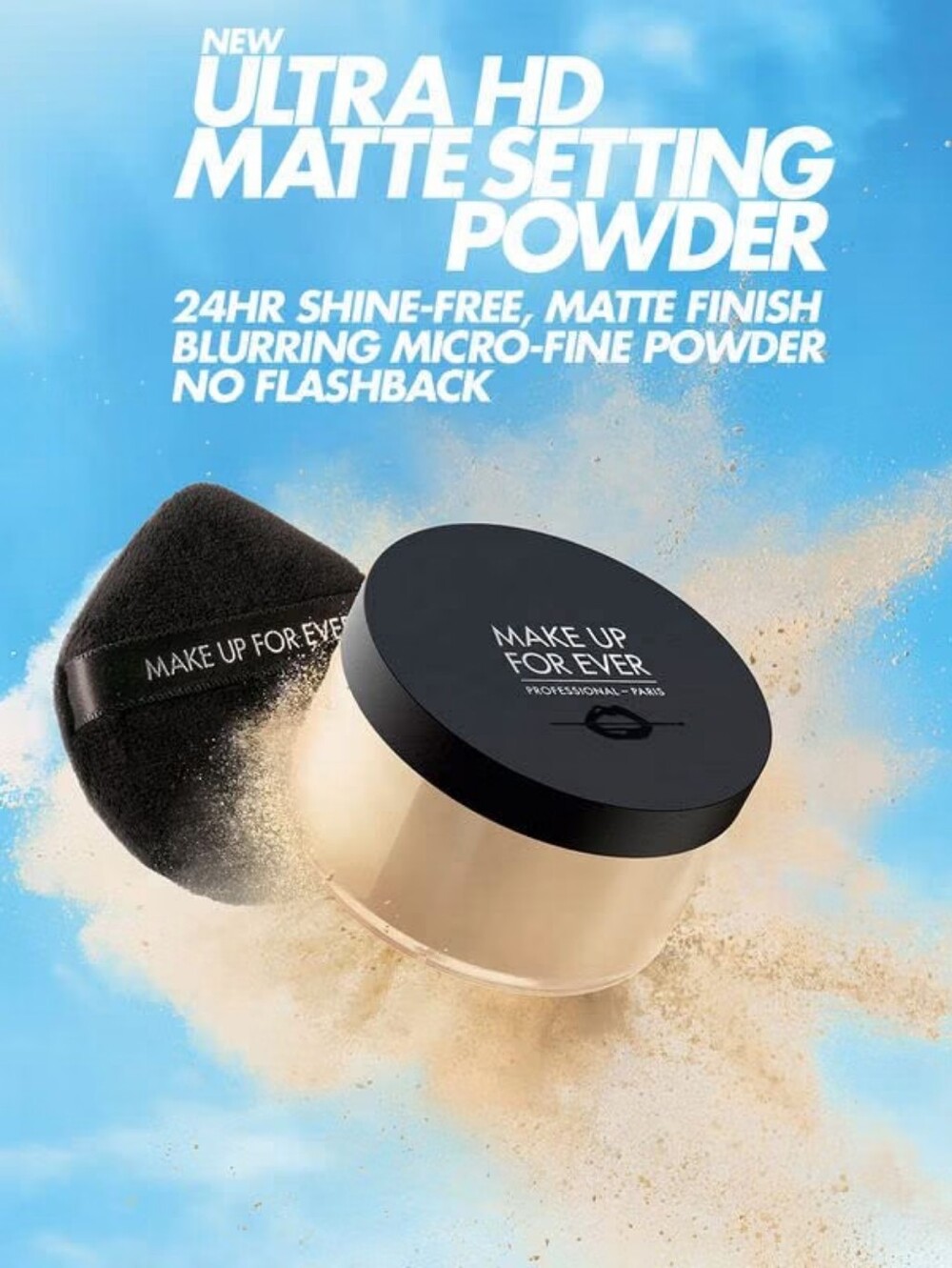Nib! Makeup Forever Ultra HD Setting Powder - 1.0 Vanilla Matte